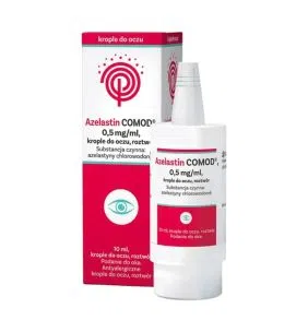 Azelastin COMOD, 0,5 mg/ml, krople do oczu, 10 ml