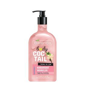 BODY COCTAIL, Nawilżający balsam do ciała RABARBAR + WANILIA, 400 ml