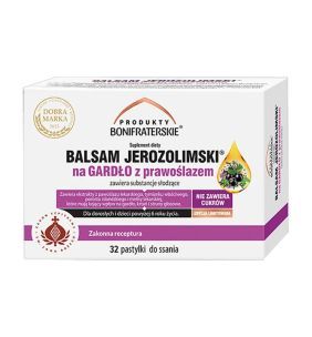 Balsam Jerozolimski na gardło z prawoślazem,pastyl.d/ss,x32