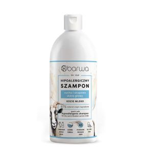 Barwa Hiopalergiczna Szampon Do Włosów Kozie Mleko 400ml 