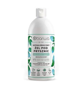 Barwa, Hipoalergiczny żel pod prysznic bezzapachowy skóra wrażliwa, 400 ml