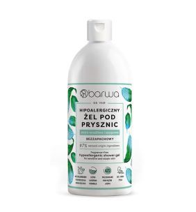 Barwa, Hipoalergiczny żel pod prysznic bezzapachowy skóra wrażliwa, 400 ml