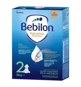 Bebilon 2 Advance Pronutra, mleko następne, po 6 miesiącu, proszek, 550 g
