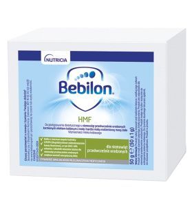 Bebilon HMF, żywność specjalnego przeznaczenia medycznego, 1 g, 50 sasz.