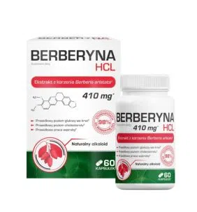 Berberyna HCL, kaps., 60 szt