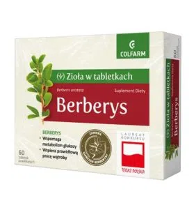 Berberys, tabl., 60 szt