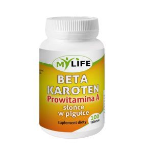 Beta Karoten Słońce w pigułce, tabletki, 100 szt