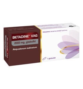 Betadine VAG, 200 mg, globulki, 7 szt