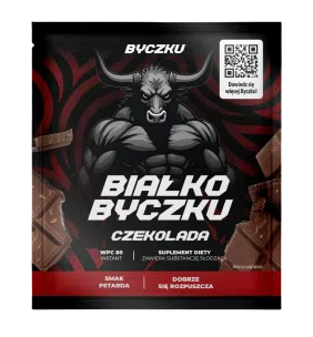 Białko Byczku, czekolada, saszetka 30g