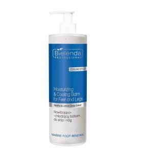 Bielenda Marine Foot Renewal, balsam nawilżająco-chłodzący do stóp i nóg, 500 ml