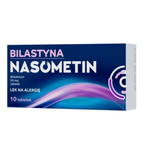 Bilastyna Nasometin, 20 mg, tabl., 10 szt