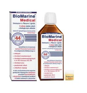BioMarine Medical Immuno&Neuro L,4 rodz.ol.rybich,olej,200ml