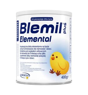 Blemil plus Elemental, proszek, od 1-go dnia życia, 400 g