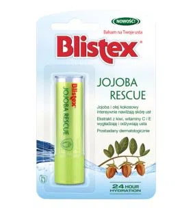 Blistex Jojoba Rescue, balsam, do ust, sztyft, 3,7 g