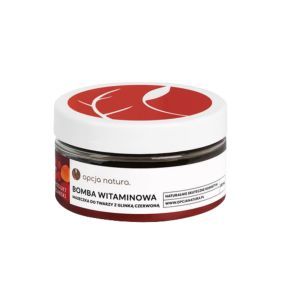Opcja Natura, masecz.,bomba witam,do tw,z glin.czerw.,100 ml