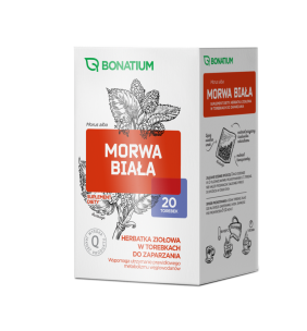 Bonatium Morwa biała, herbatka ziołowa, 20 szt.