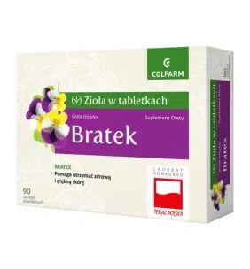 Bratek, tabletki powlekane, 90 szt.