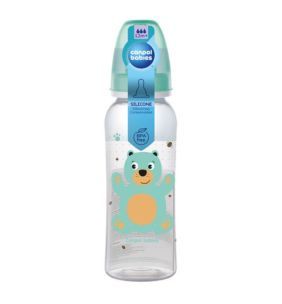 Canpol, butelka dekorowana "Wesołe zwierzaki", 250 ml