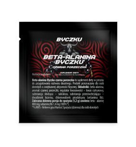 Byczku Beta-alanina Byczku czarna porzeczka, saszetka 1,2g