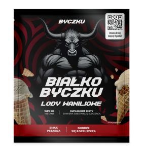 Byczku Białko Byczku lody waniliowe, saszetka 30g