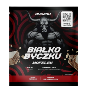 Byczku Białko Byczku wafelek, saszetka 30g