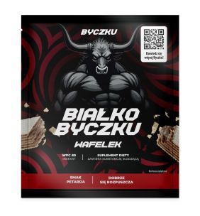 Byczku Białko Byczku wafelek, saszetka 30g