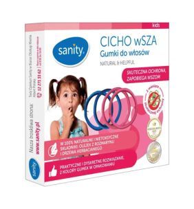 CICHO wSZA, gumki do wlosow,  4 szt