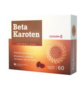 Beta Karoten Plus, kapsułki, 60 szt.