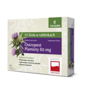 Ostropest plamisty forte, tabletki, 60 szt.