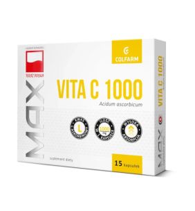 Max Vita C 1000, kapsułki, 15 szt.