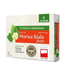Morwa Biała Forte, tabletki, 30 szt.