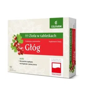 Głóg, tabletki powlekane, 90 szt.