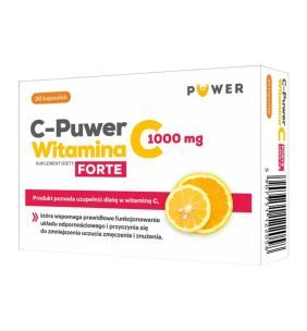 C-Puwer Witamina C Forte 1000 mg, kaps., 30 szt
