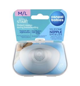 Canpol Easy Start, oslonki piersi,silik.r.M/L,18/603, 2 szt
