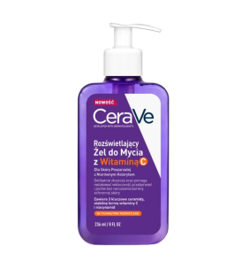 CeraVe, żel do mycia, rozświetlający, z witaminą C, 236 ml