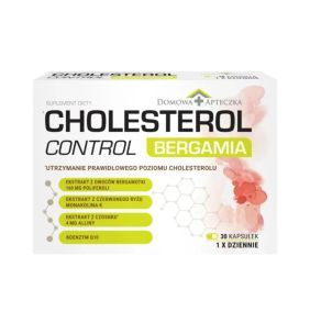 Cholesterol Control Bergamia, kapsułki, 30 szt.