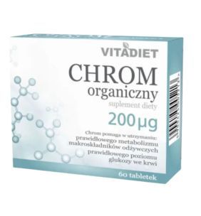 Chrom organiczny, tabl., 60 szt