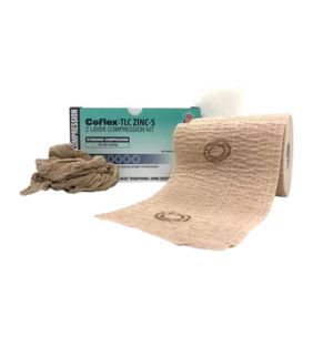 CoFlex TLC ZINC Lite, opatrunek, poliuretanowy, 7,62 cm x 5,5 m, 1 szt.