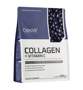 OstroVit Collagen + Vitamin C (black currant), 400 g 