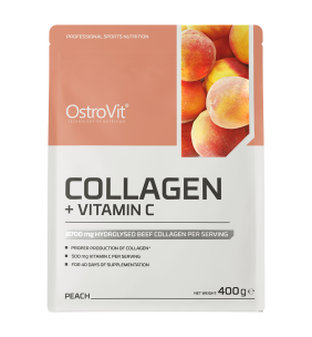 OstroVit Collagen + Vitamin C, (peach), 400 g