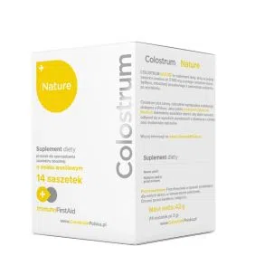 Colostrum Nature, proszek do sporządzania zawiesiny doustnej, saszetka, smak waniliowy, 14 szt.