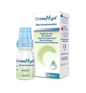 CrossHyal, krople do oczu, 10 ml