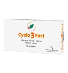 Cyclo 3 Fort, kaps.twarde, 60 szt
