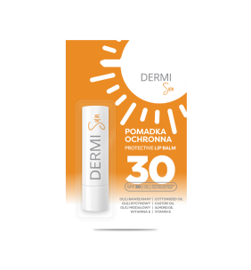 DERMI Sun Pomadka ochronna SPF 30, 4,9 g 