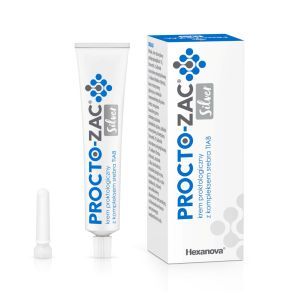 Procto-Zac Silver, krem proktologiczny z komplekem srebra, 25 ml