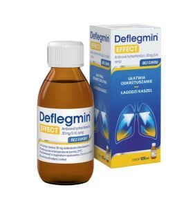 Deflegmin, 30 mg/5 ml, syrop, 120 ml