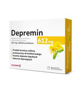Depremin, 612 mg, tabletki powlekane, 30 szt.