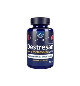 Destresan noc z melatoniną, żelki, 60 szt