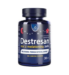 Destresan noc z melatonina, zelki, 30 szt