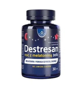 Destresan noc z melatonina, zelki, 30 szt